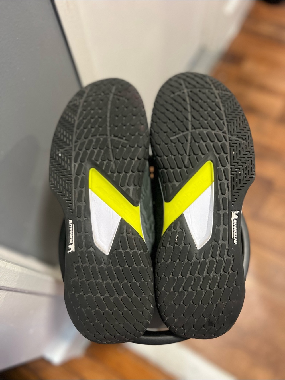Babolat Propulse Fury 3 All Court Men's Tennis Shoes Black/Yellow/White 12.5 M - Picture 9 of 10